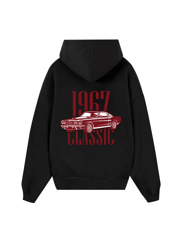 1967 Classic Hoodie Muscle Car Merch Racing Clothing Present Ideas For Men