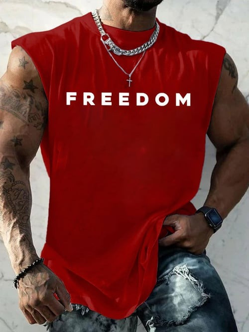 Charlie Kirk Freedom Tank Top Turning Point USA Clothing RIP Charlie Kirk Merch Gifts